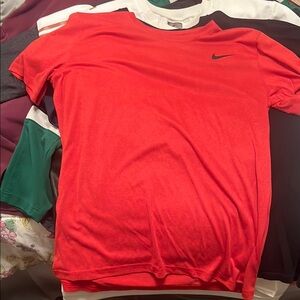 Nike Bright Red Sports Tee